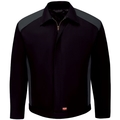 Workwear Outfitters Men's Perform Crew Jacket Black/Charcoal-XXL JY20BC-RG-XXL